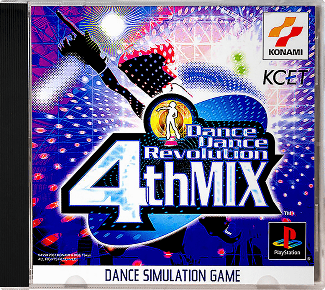 Dance Dance Revolution 4th Mix box art for Playstation